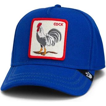 Kepurė išlenkta mėlyna snapback gallo Cock Rooster Field 100 The Farm The Farm de Goorin Bros.