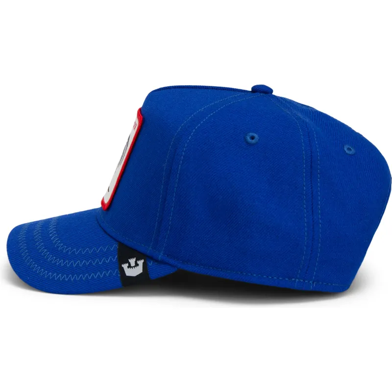 kepure-islenkta-melyna-snapback-gallo-cock-rooster-field-100-the-farm-the-farm-de-goorin-bros