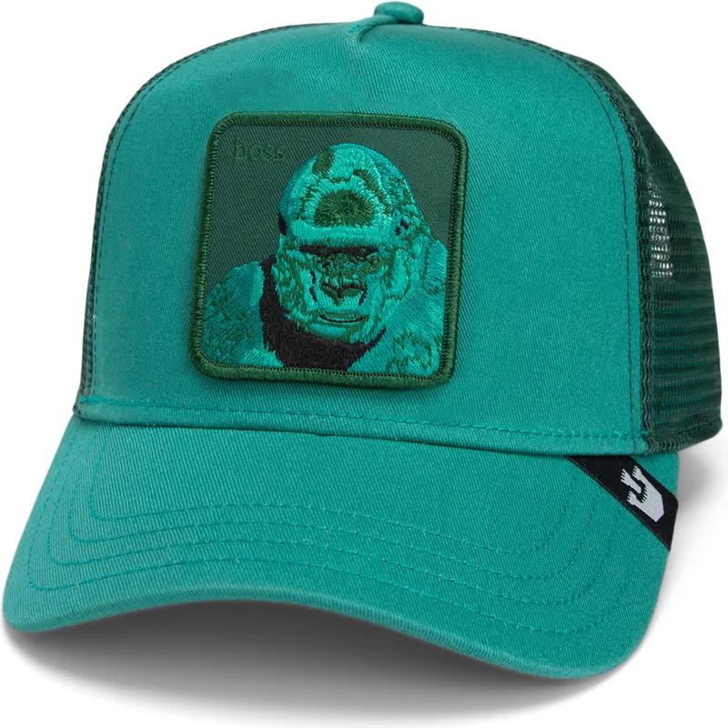 kepure-islenkta-vilkikas-zalia-snapback-gorila-boss-mirage-chroma-wave-the-farm-the-farm-de-goorin-bros
