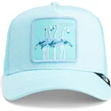 kepure-islenkta-melyna-snapback-mirage-squad-chroma-wave-the-farm-goorin-bros