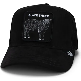 kepure-islenkta-juoda-snapback-the-suede-sheep-global-core-micro-suede-the-farm-goorin-bros