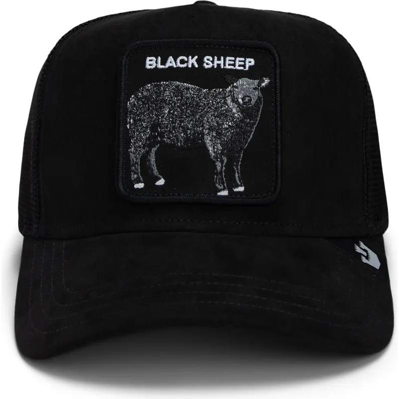 kepure-islenkta-juoda-snapback-the-suede-sheep-global-core-micro-suede-the-farm-goorin-bros
