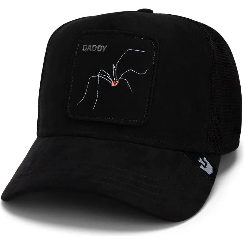kepure-islenkta-juoda-snapback-daddy-the-suede-spider-global-core-micro-suede-the-farm-goorin-bros kepure-islenkta-juoda-snapback-daddy-the-suede-spider-global-core-micro-suede-the-farm-goorin-bros