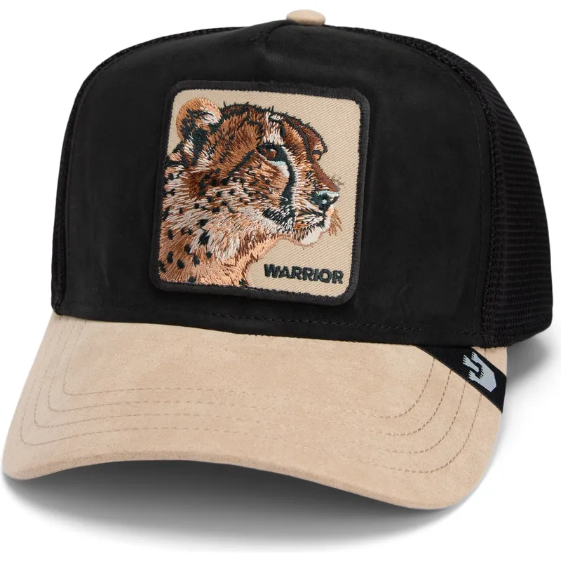 kepure-islenkta-juoda-snapback-warrior-the-suede-cheetah-global-core-micro-suede-the-farm-goorin-bros