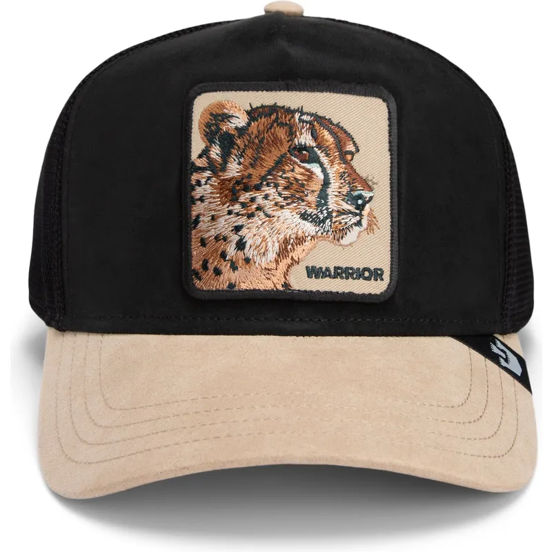 kepure-islenkta-juoda-snapback-warrior-the-suede-cheetah-global-core-micro-suede-the-farm-goorin-bros