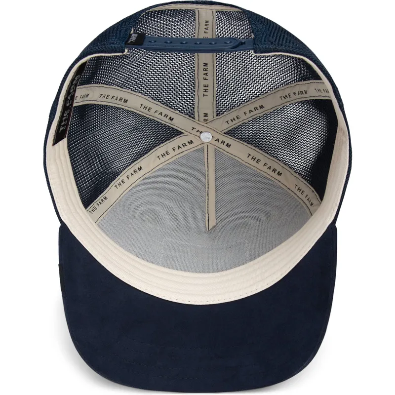 kepure-islenkta-tamsiai-melyna-snapback-the-suede-goat-global-core-micro-suede-the-farm-goorin-bros kepure-islenkta-tamsiai-melyna-snapback-the-suede-goat-global-core-micro-suede-the-farm-goorin-bros