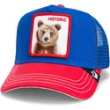 kepure-islenkta-melyna-snapback-the-historic-bear-fab-farm-the-farm-goorin-bros