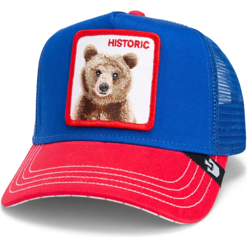 kepure-islenkta-melyna-snapback-the-historic-bear-fab-farm-the-farm-goorin-bros