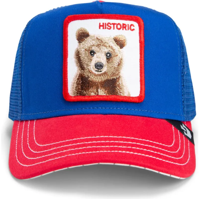 kepure-islenkta-melyna-snapback-the-historic-bear-fab-farm-the-farm-goorin-bros