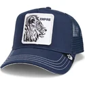 kepure-islenkta-tamsiai-melyna-snapback-the-empire-lion-fab-farm-the-farm-goorin-bros