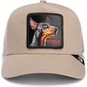 czapka-trucker-bezowa-pies-doberman-the-doberman-core-combo-the-farm-od-goorin-bros