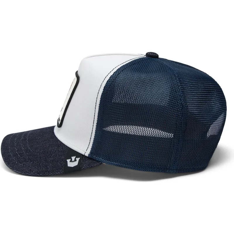 kepure-islenkta-pilka-snapback-the-bandit-global-core-denim-the-farm-goorin-bros