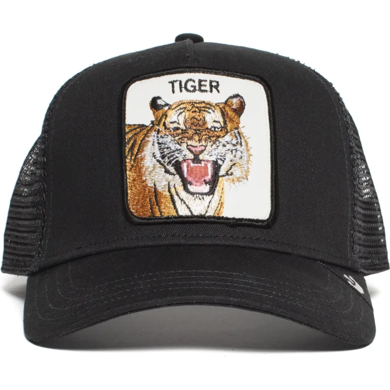 czapka-trucker-czarna-tygrys-the-tiger-global-core-the-farm-od-goorin-bros