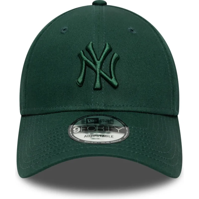 regulowana-zielona-czapka-z-zakrzywionym-daszkiem-i-zielonym-logo-9forty-colour-pack-new-york-yankees-mlb-od-new-era