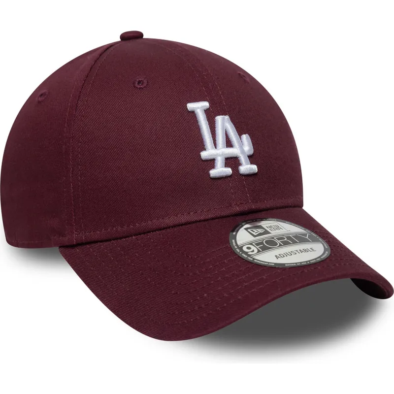 kepure-islenkta-raudona-reguliuojamas-9forty-colour-pack-los-angeles-dodgers-mlb-new-era