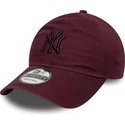 new-era-curved-brim-9twenty-colour-pack-new-york-yankees-mlb-maroon-adjustable-cap