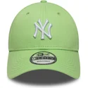 new-era-curved-brim-9forty-colour-pack-new-york-yankees-mlb-light-green-adjustable-cap