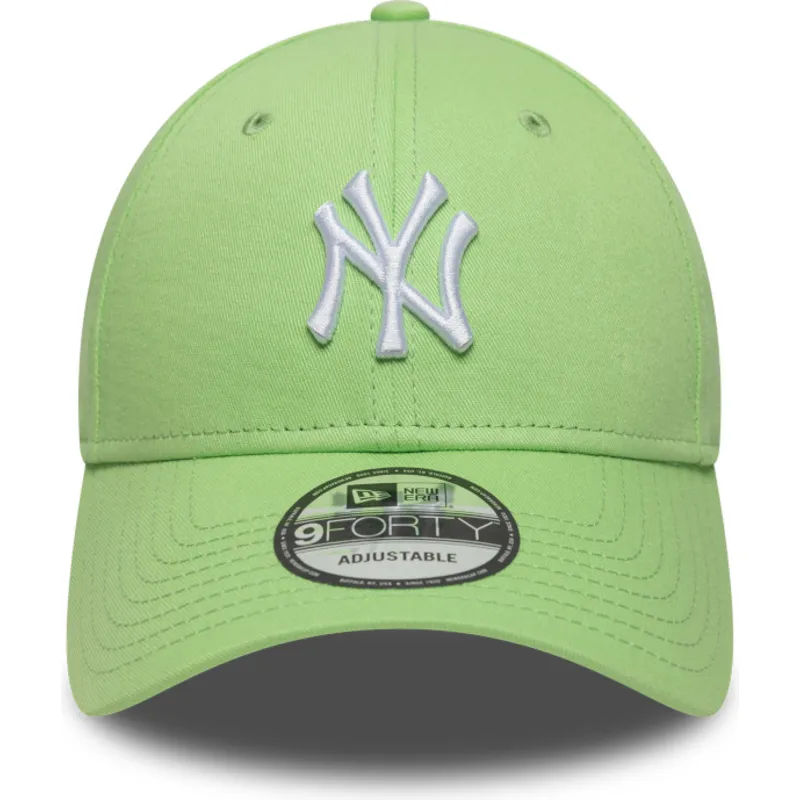 jasnozielona-zakrzywiona-czapka-regulowana-9forty-colour-pack-new-york-yankees-mlb-od-new-era