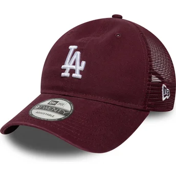 Czapka trucker bordowa 9TWENTY Colour Pack Los Angeles Dodgers MLB od New Era