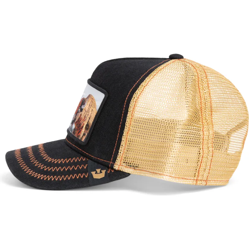 kepure-islenkta-juoda-snapback-built-tough-wild-heart-the-farm-goorin-bros