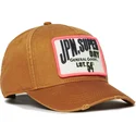 kepure-islenkta-ruda-reguliuojamas-graphic-denim-co-tobacco-brown-superdry
