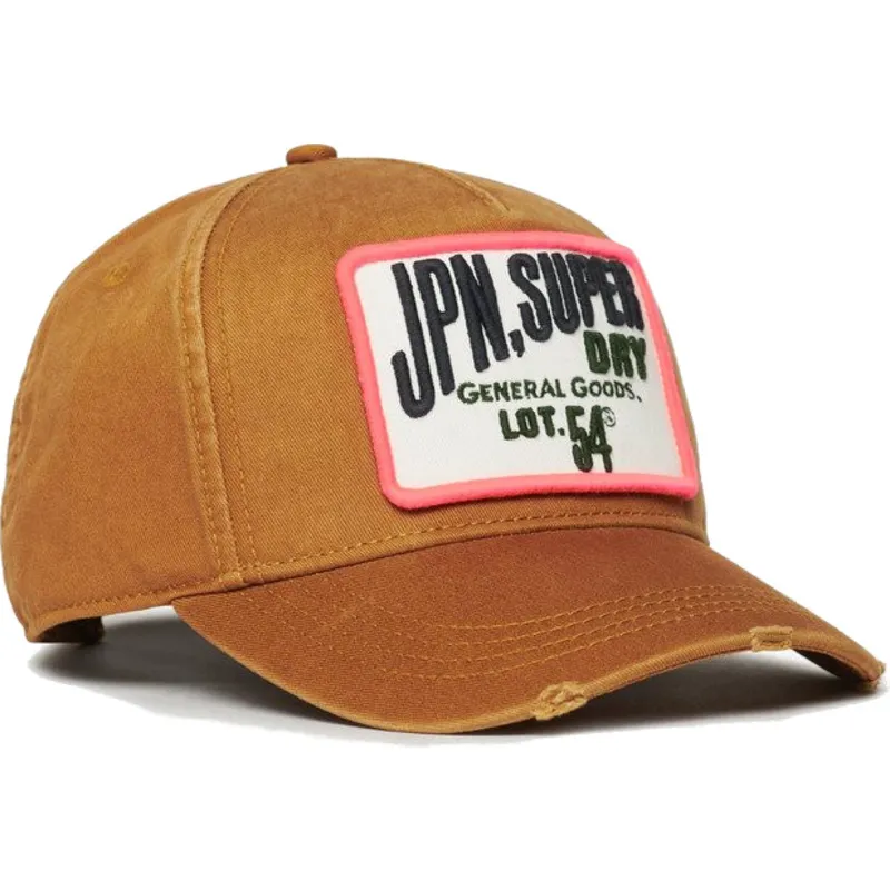 kepure-islenkta-ruda-reguliuojamas-graphic-denim-co-tobacco-brown-superdry kepure-islenkta-ruda-reguliuojamas-graphic-denim-co-tobacco-brown-superdry