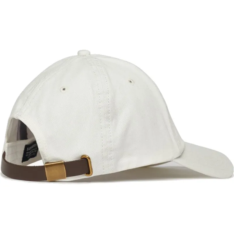 kepure-islenkta-balta-reguliuojama-juostele-vintage-embroidered-white-superdry