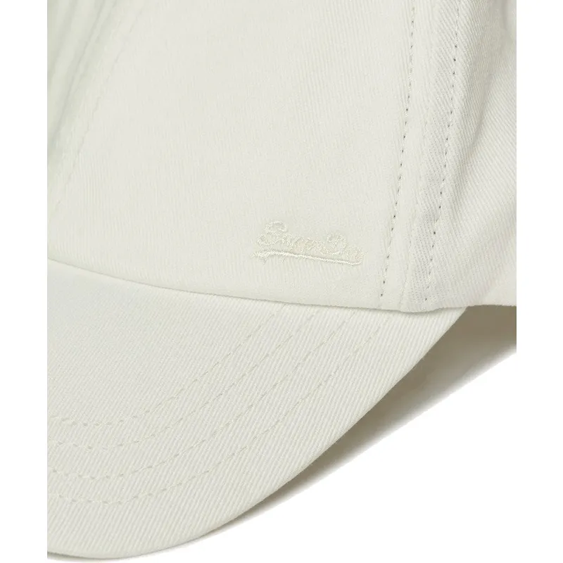 kepure-islenkta-balta-reguliuojama-juostele-vintage-embroidered-white-superdry