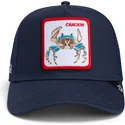 kepure-islenkta-tamsiai-melyna-snapback-goorin-bros-crackin-team-crab-original-recipe-team-pride-the-farm-navy-blue-hat-the-farm