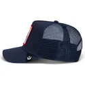 kepure-islenkta-vilkikas-tamsiai-melyna-snapback-goorin-bros-crackin-team-crab-original-recipe-team-pride-the-farm-navy-blue-hat