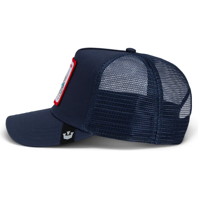 kepure-islenkta-tamsiai-melyna-snapback-goorin-bros-crackin-team-crab-original-recipe-team-pride-the-farm-navy-blue-hat-the-farm