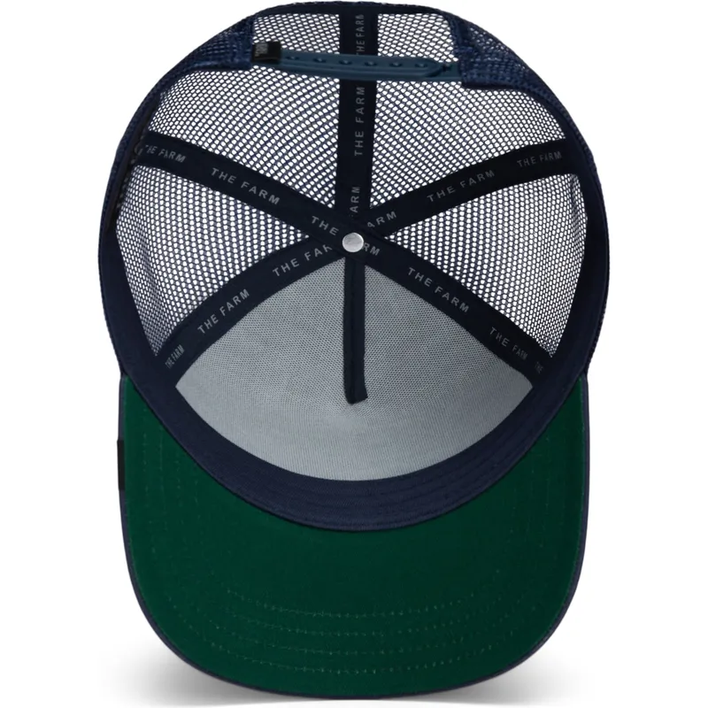 kepure-islenkta-tamsiai-melyna-snapback-goorin-bros-crackin-team-crab-original-recipe-team-pride-the-farm-navy-blue-hat-the-farm