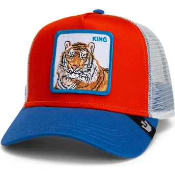 Cap išlenkta multicolor snapback Goorin Bros. King Team Tiger Original Recipe Team Pride The Farm Orange, White and Blue Hat The Farm de Goorin Bros.
