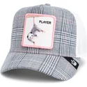 kepure-islenkta-tamsiai-melyna-snapback-goorin-bros-player-possum-luxury-moon-the-farm-navy-blue-and-white-hat-the-farm-goorin-b