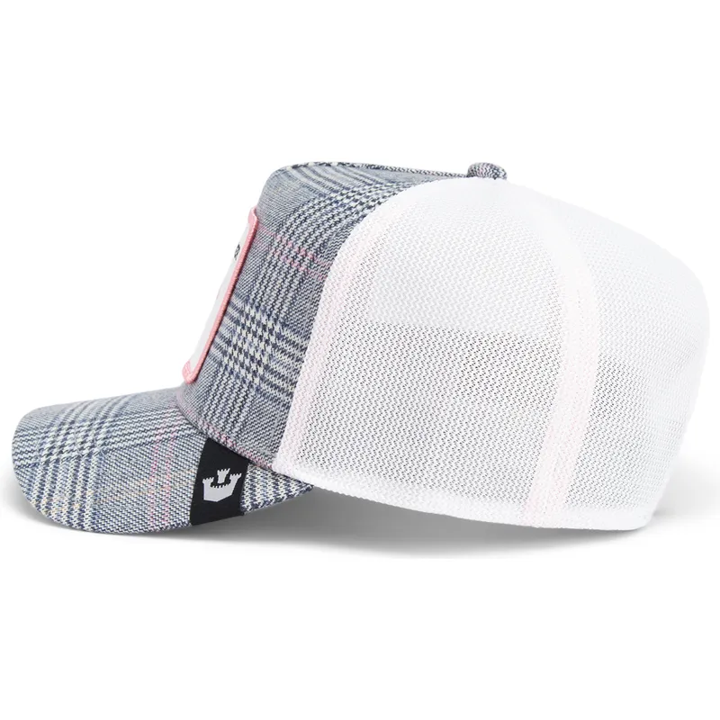 kepure-islenkta-tamsiai-melyna-snapback-goorin-bros-player-possum-luxury-moon-the-farm-navy-blue-and-white-hat-the-farm-goorin-b