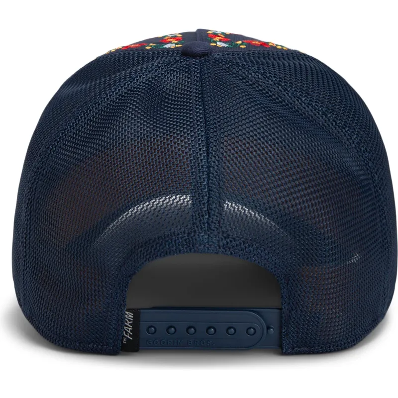 cap-islenkta-navy-blue-snapback-goorin-bros-butterfly-hyper-active-flora-fauna-the-farm-navy-blue-hat-the-farm-de-goorin-bros