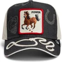 kepure-islenkta-tamsiai-melyna-snapback-goorin-bros-power-full-throttle-horse-play-the-farm-navy-blue-hat-the-farm-goorin-bros