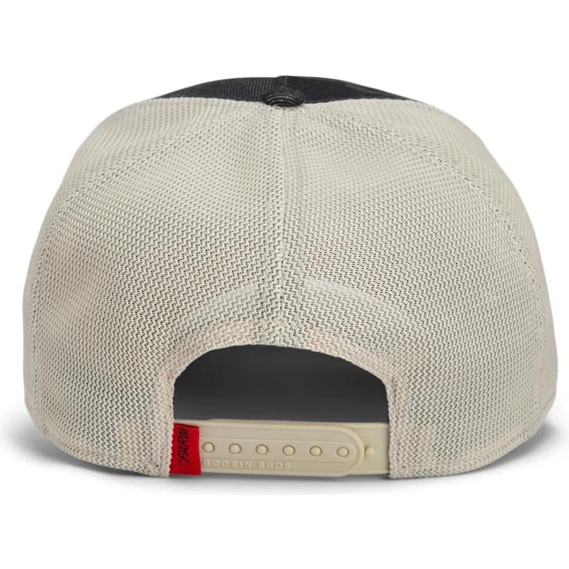 kepure-islenkta-vilkikas-tamsiai-melyna-snapback-goorin-bros-power-full-throttle-horse-play-the-farm-navy-blue-hat-the-farm-de-g