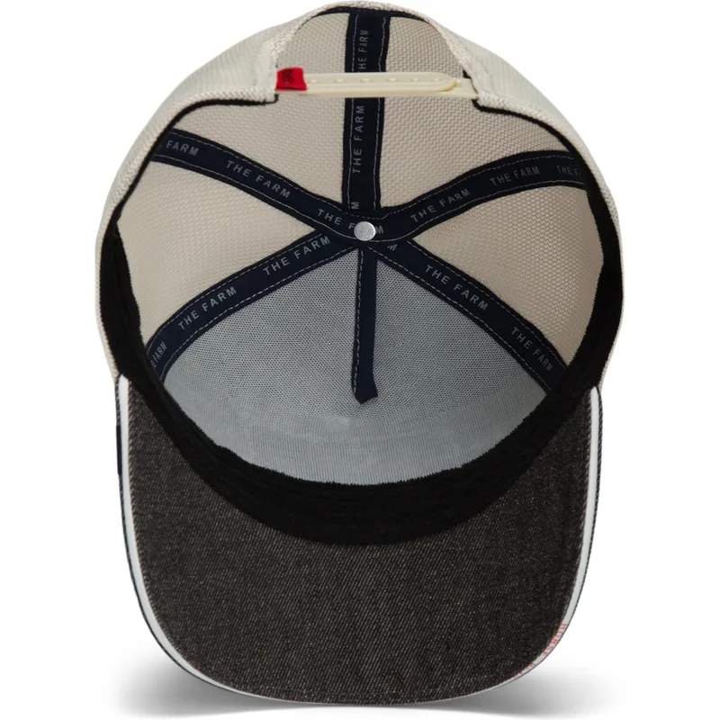 kepure-islenkta-vilkikas-tamsiai-melyna-snapback-goorin-bros-power-full-throttle-horse-play-the-farm-navy-blue-hat-the-farm-de-g