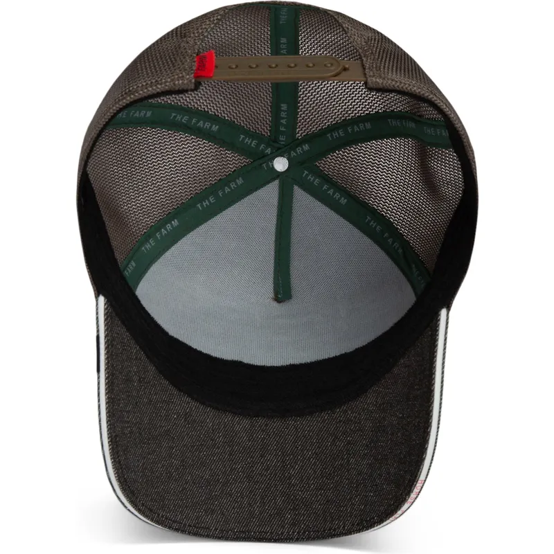 kepure-islenkta-vilkikas-zalia-snapback-goorin-bros-work-double-shift-horse-play-the-farm-green-hat-the-farm-de-goorin-bros