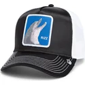 czapka-trucker-goorin-bros-dolphin-rizz-rizzky-bizznizz-great-escape-the-farm-czarno-biala