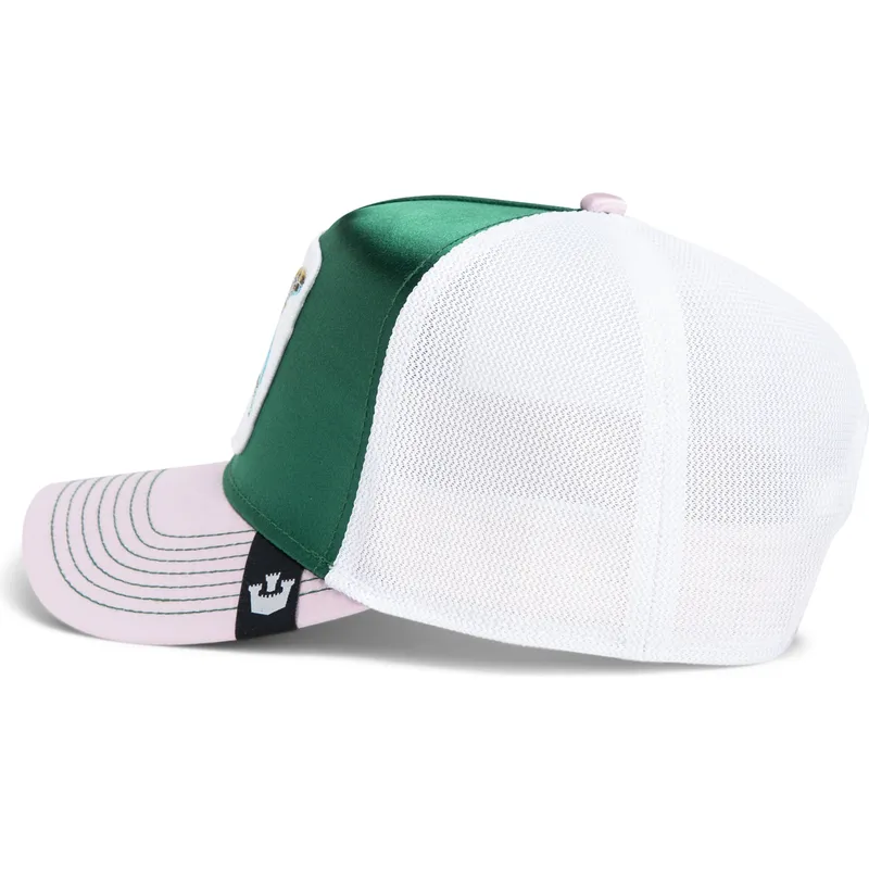 kepure-islenkta-ivairiaspalvis-snapback-goorin-bros-turtle-wavy-allablur-great-escape-the-farm-green-white-and-pink-hat-the-farm
