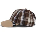 cap-islenkta-brown-snapback-goorin-bros-curved-brim-ask-your-mother-papa-cap-madras-the-farm-brown-cap-the-farm-de-goorin-bros