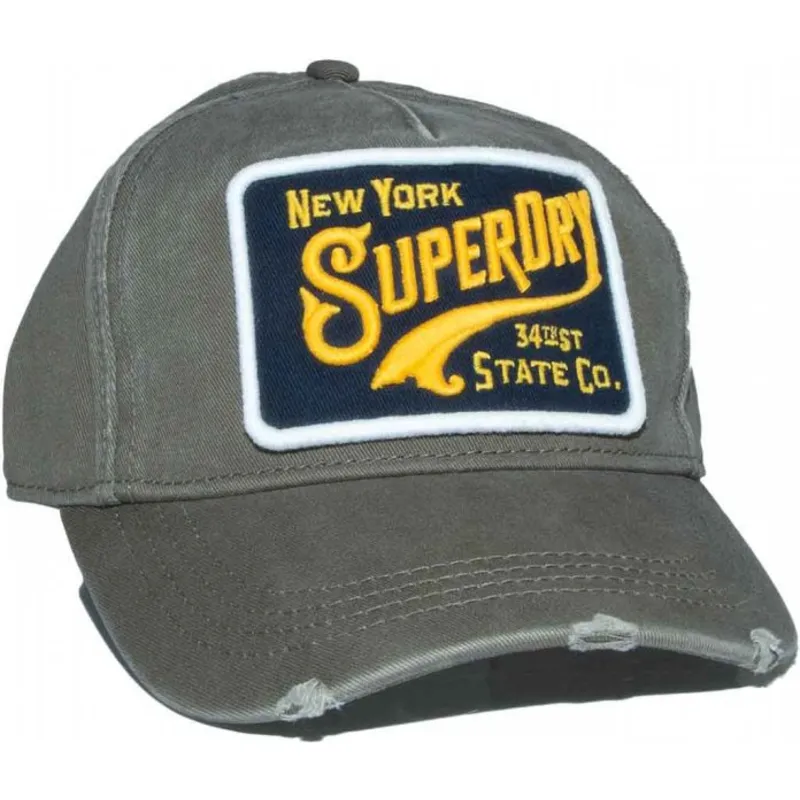 kepure-islenkta-zalia-reguliuojamas-graphic-green-superdry kepure-islenkta-zalia-reguliuojamas-graphic-green-superdry