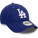 cap-islenkta-blue-adjustable-strap-9twenty-league-essential-los-angeles-dodgers-mlb-new-era