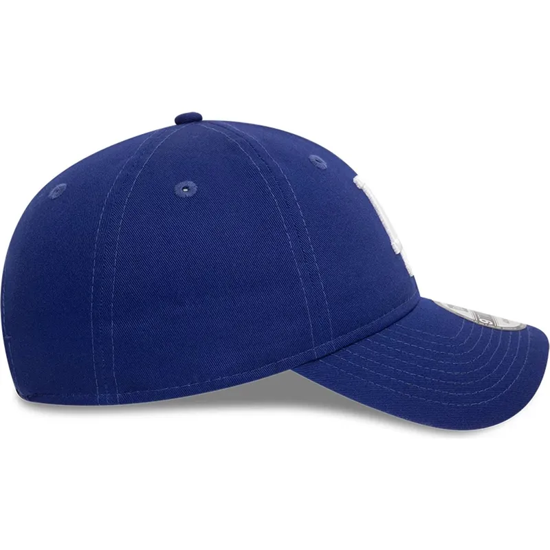 kepure-islenkta-melyna-reguliuojamas-9twenty-league-essential-los-angeles-dodgers-mlb-new-era