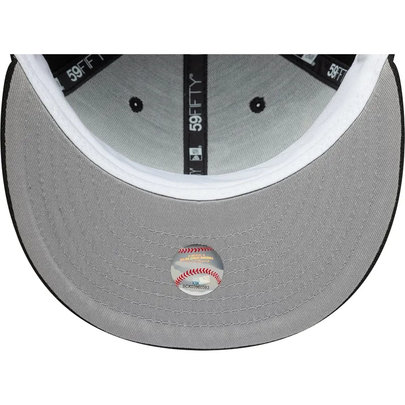 kepure-plokscia-juoda-priglundanti-59fifty-food-icon-windy-city-chicago-white-sox-mlb-new-era