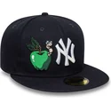 granatowa-dopasowana-czapka-z-daszkiem-59fifty-food-icon-new-york-yankees-mlb-marki-new-era