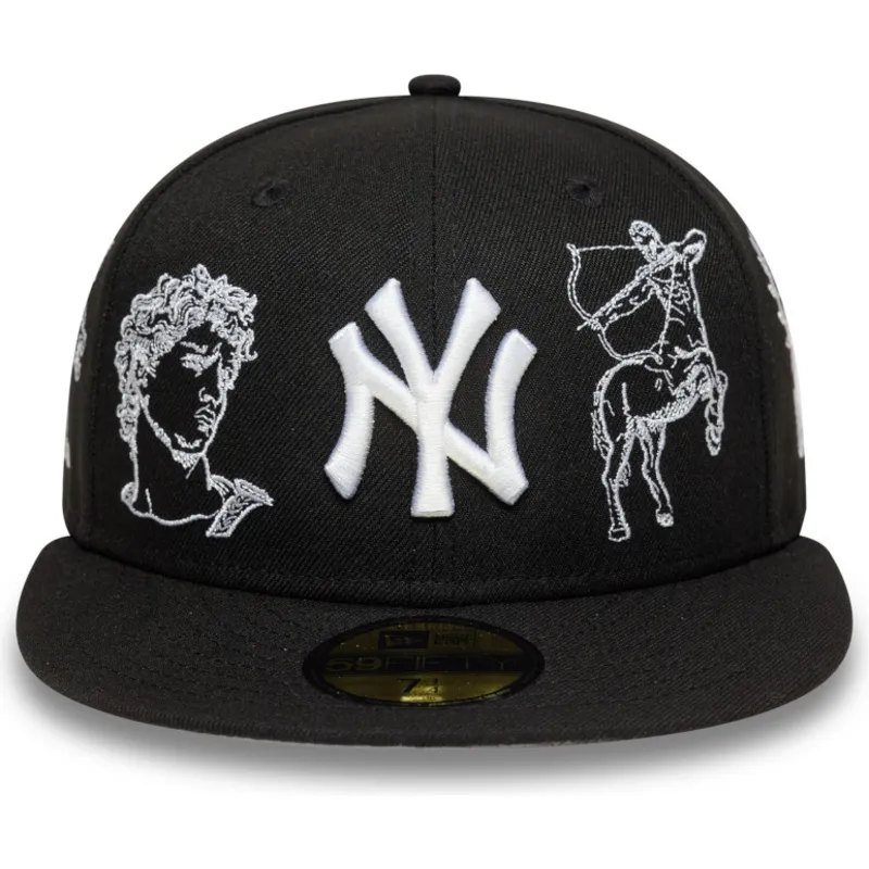 kepure-plokscia-juoda-priglundanti-59fifty-mythical-new-york-yankees-mlb-new-era