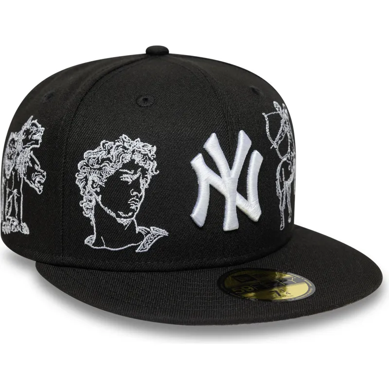kepure-plokscia-juoda-priglundanti-59fifty-mythical-new-york-yankees-mlb-new-era